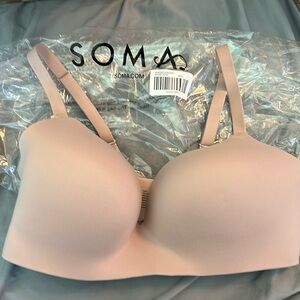 SOMA Wireless Nursing Bra in Adobe Rose 40DD